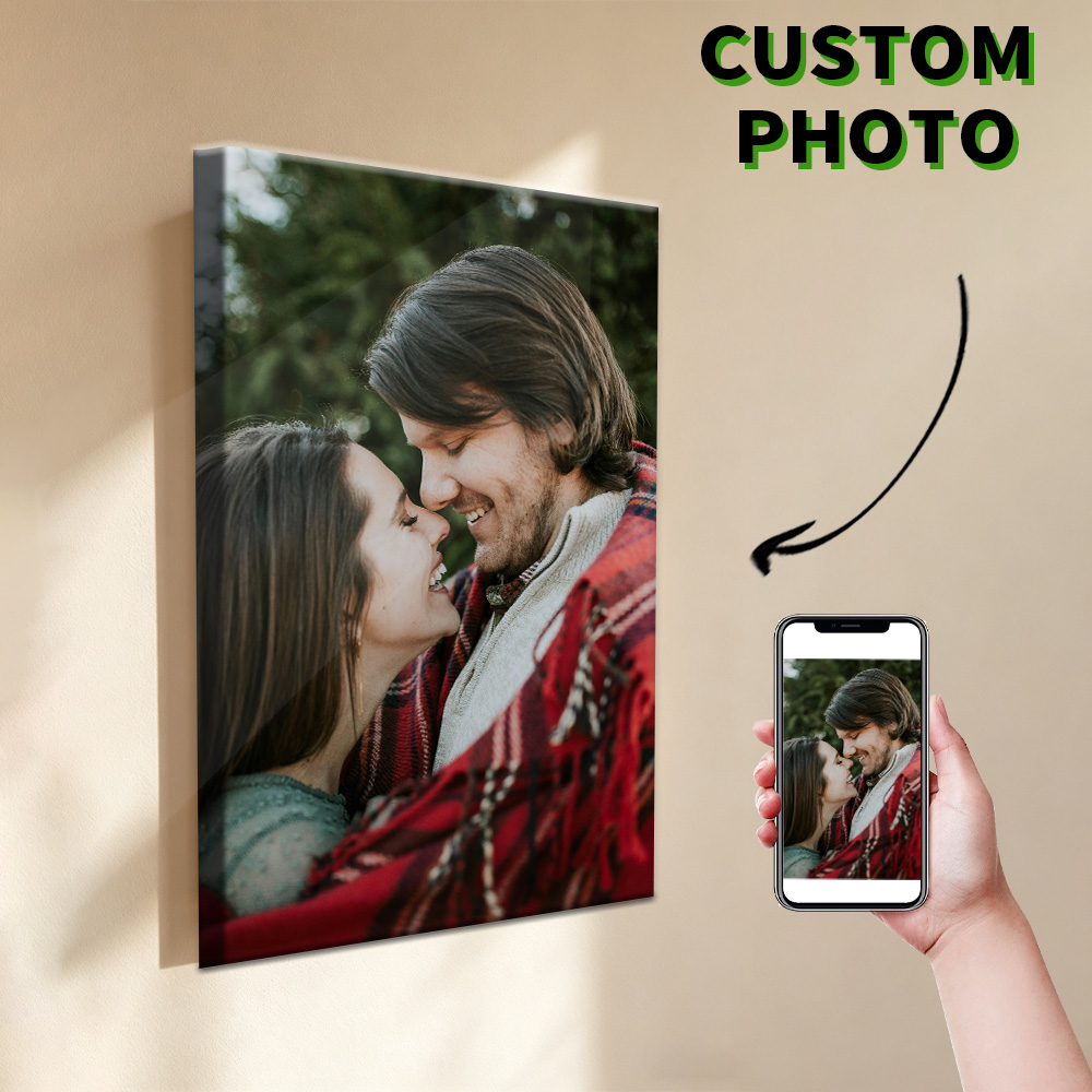 Resin Art On Canvas - 1 Pc Customized Photos on Canvas