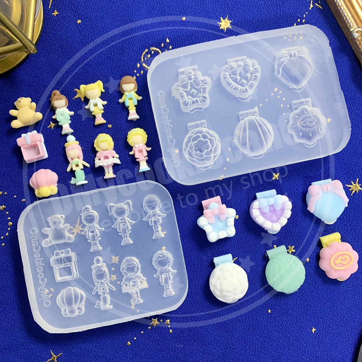 Resin Art Mold - Super cute, PP pocket clear transparent