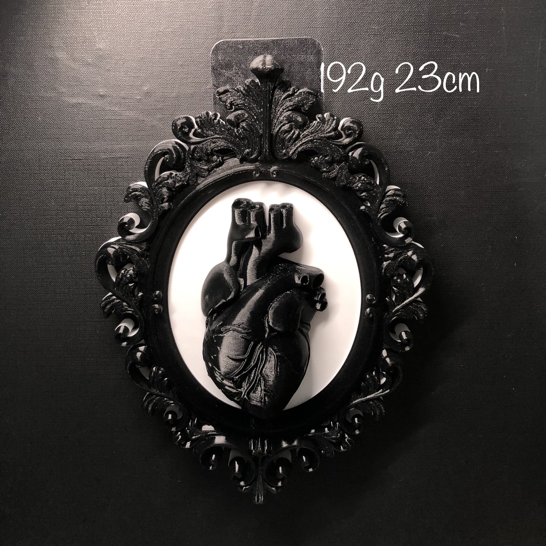 Resin Art Anniversary Gift - Heart Photo Frame Wall Art Decoration