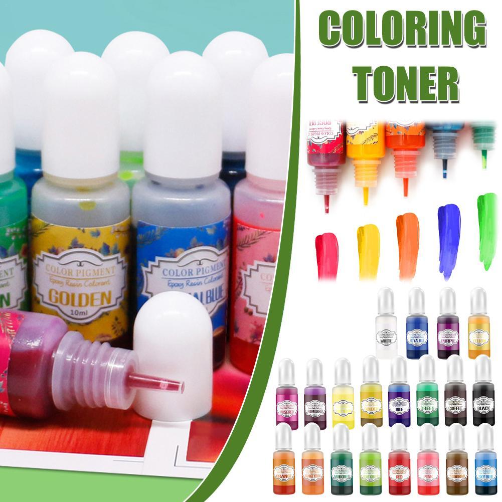 Resin Pigment Alcohol Ink - 20Colors/set Alcohol Ink Art Epoxy Resin