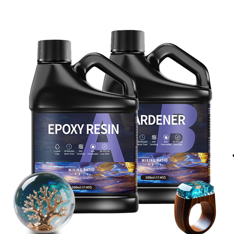 Resin Art Kit With Molds - 1:1 AB Epoxy Resin Glue Kits