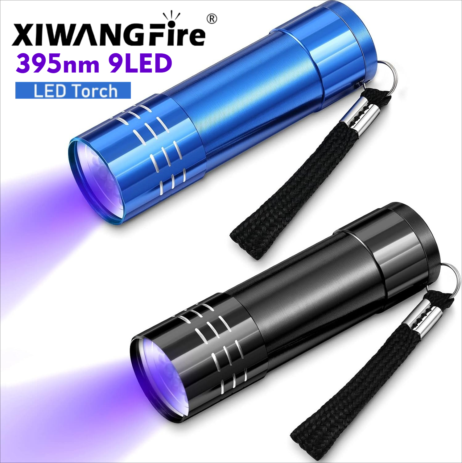 Resin Art Light - 9LED Flashlight UV Resin Curing Lamp