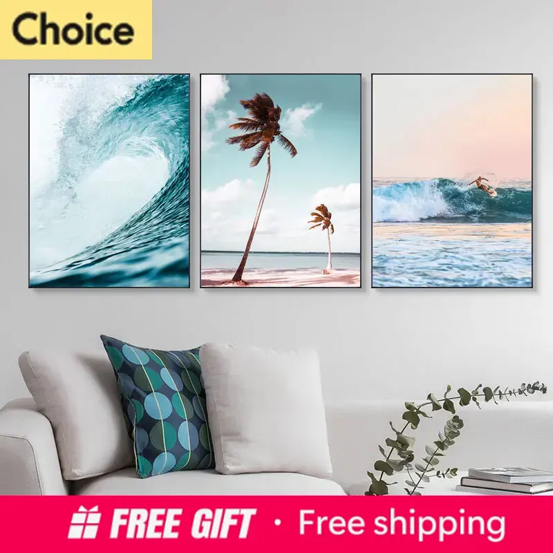 Resin Art Ocean - 2026 Seasacape Sunset Diamond Painting Coastal