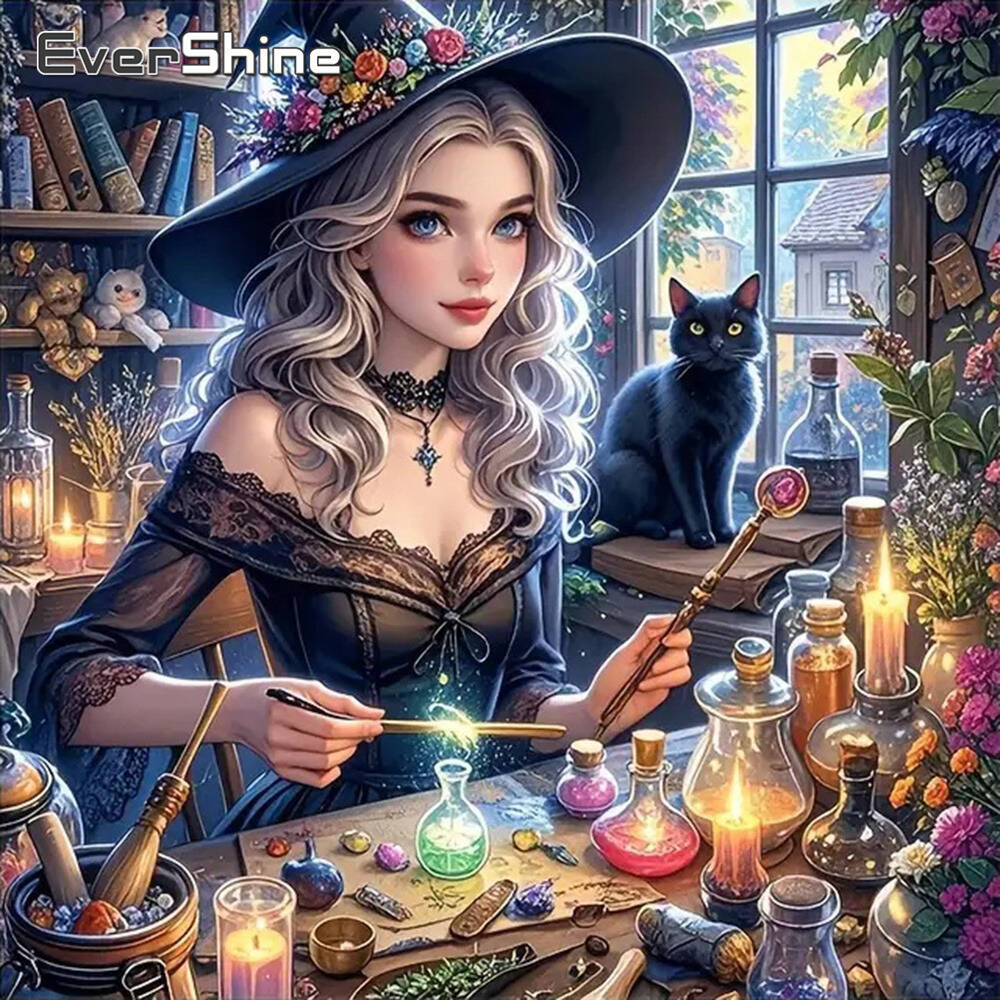 Resin Art Guide Book - Evershine 5D DIY Diamond Embroidery Woman