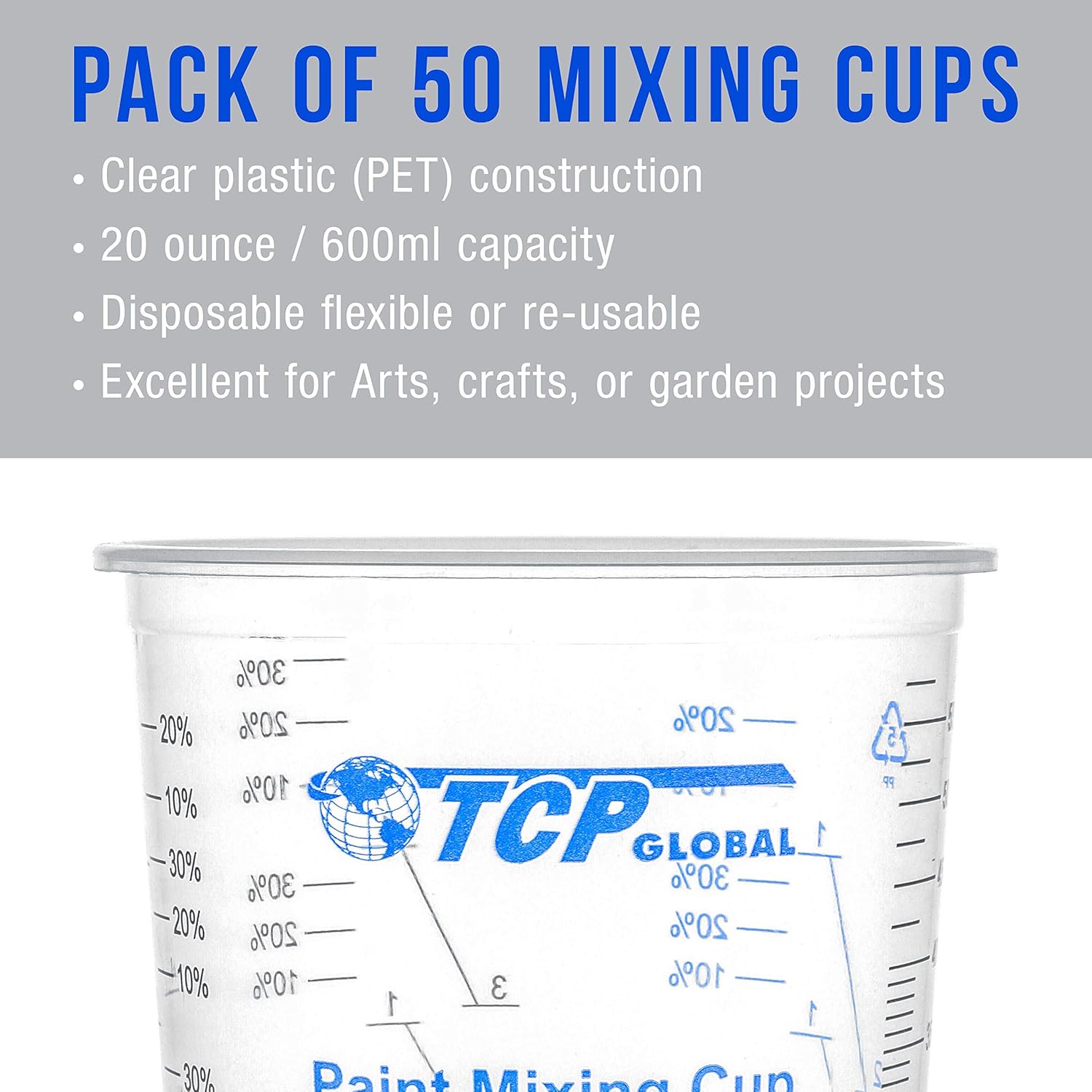 Disposable Plastic Mixing Cups - Resin Art Images incelemesi ve fiyatı