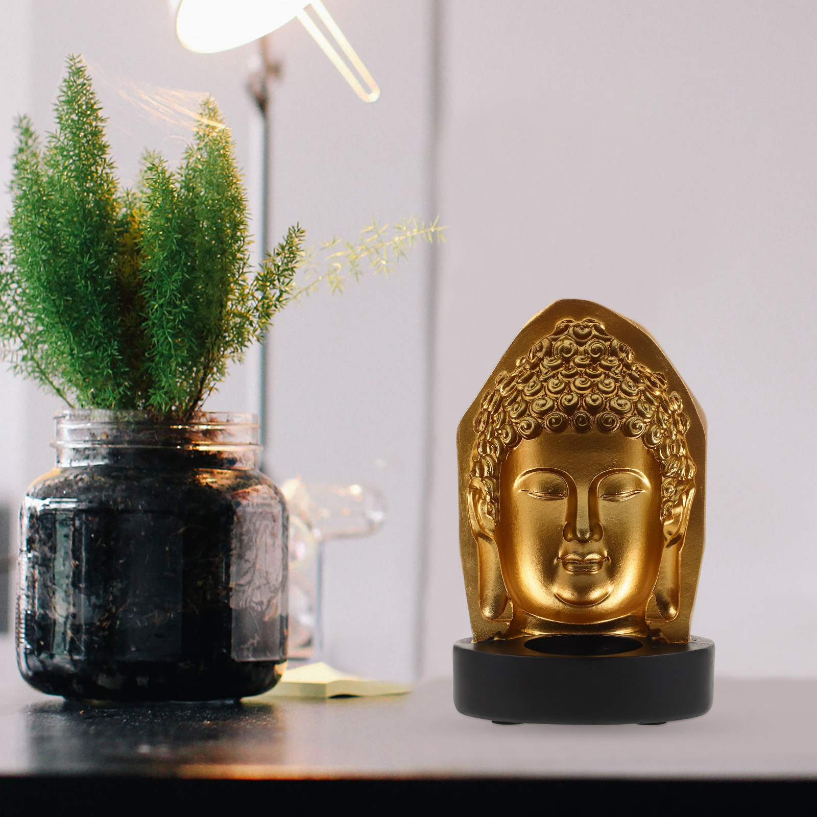 Tea Light Holder Resin Buddha  - Resin Art Light incelemesi ve fiyatı