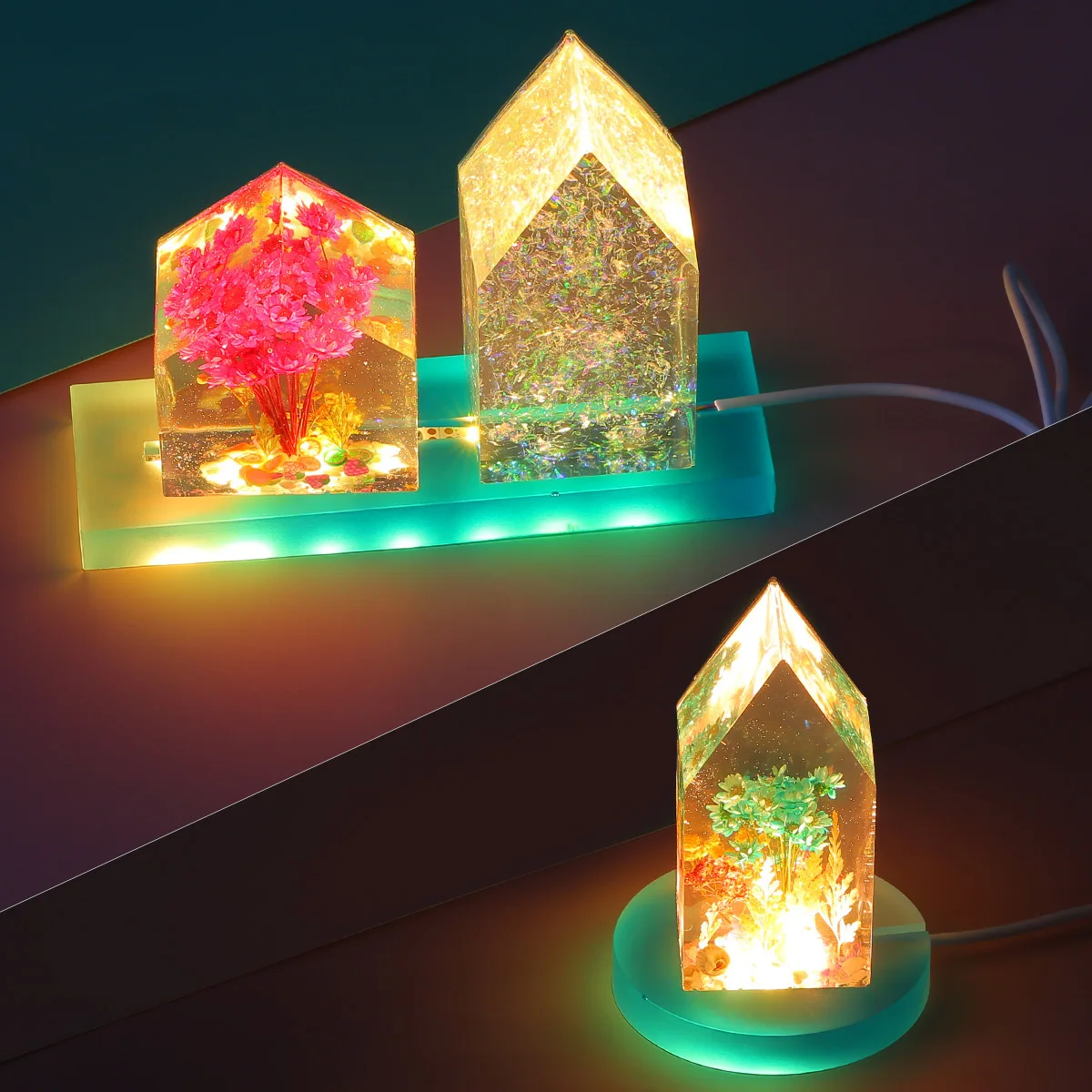 DIY Silicone Mold Resin Moldin - Resin Art Light incelemesi ve fiyatı