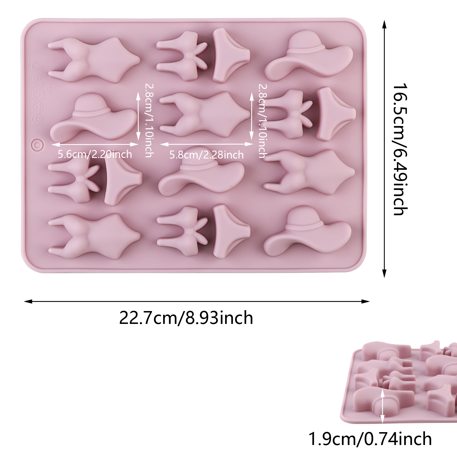 A Summer-Themed Beach Bikini M - Resin Art Kit With Molds incelemesi ve fiyatı