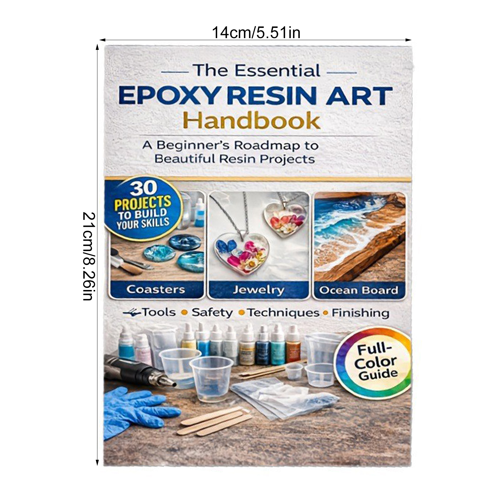 Epoxy Resin Art Handbook Begin - Resin Art Guide Book incelemesi ve fiyatı
