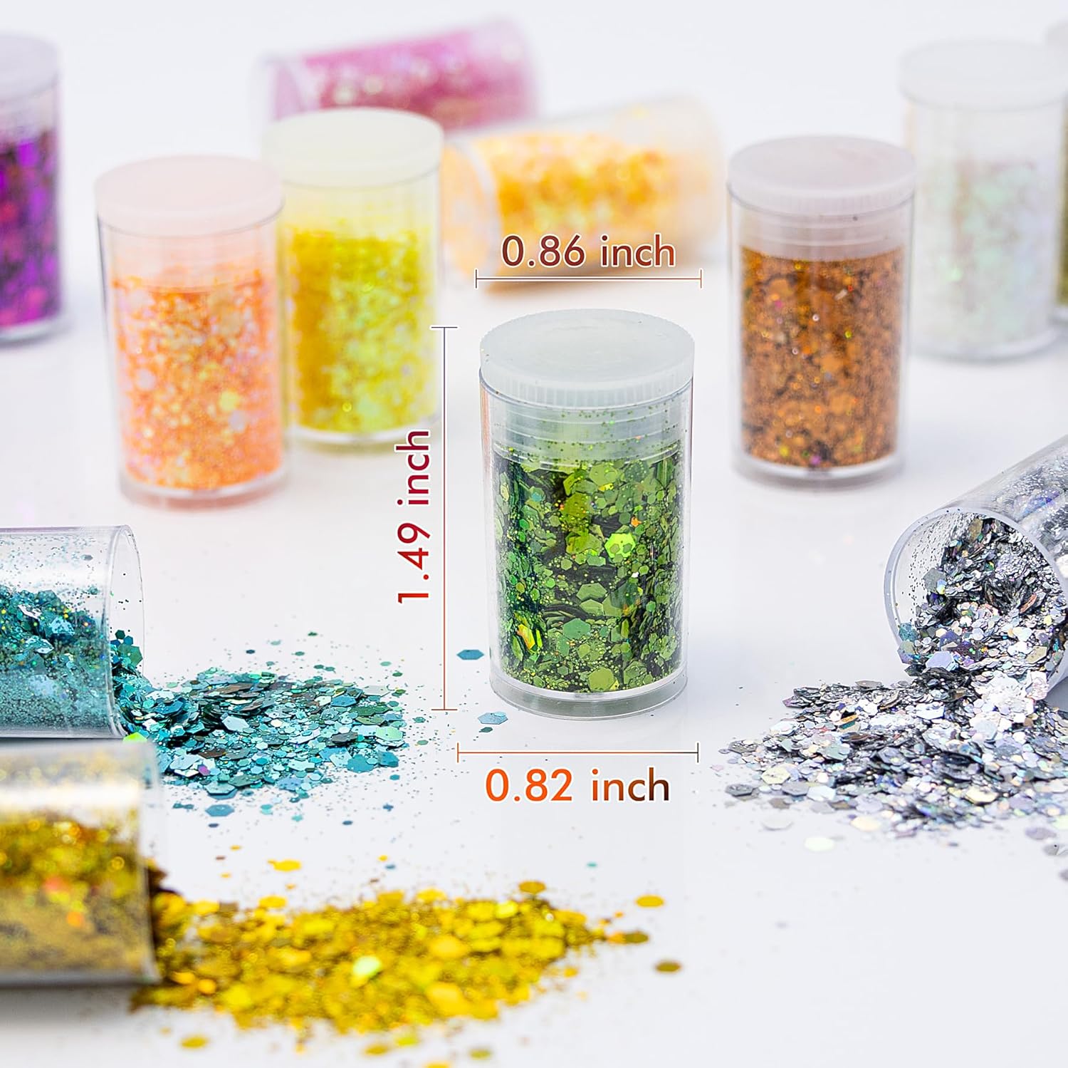 45 Holographic Chunky Sequins  - Resin Art Images incelemesi ve fiyatı