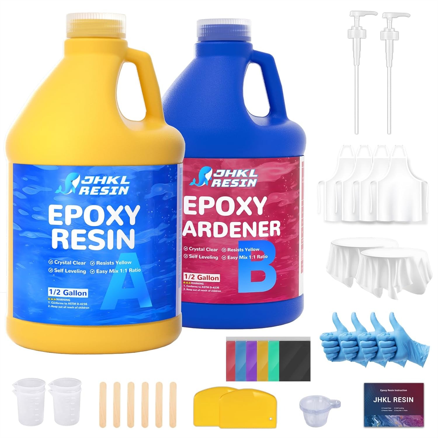 Epoxy Resin Kit 1 Gallon Cryst - Resin Art Images incelemesi ve fiyatı