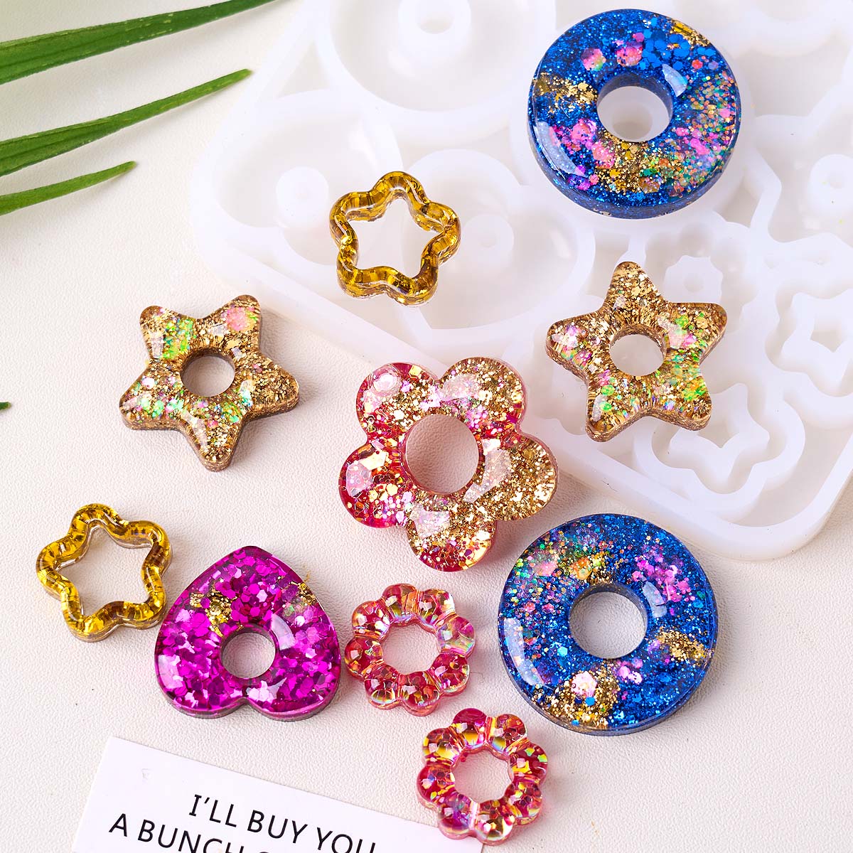 Multifuntional Jewelry Silicon - Resin Art Kit With Molds incelemesi ve fiyatı