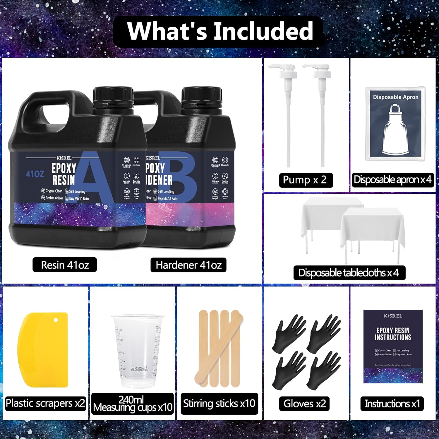Crystal Clear Epoxy Resin Kit  - Resin Art Kit With Molds incelemesi ve fiyatı