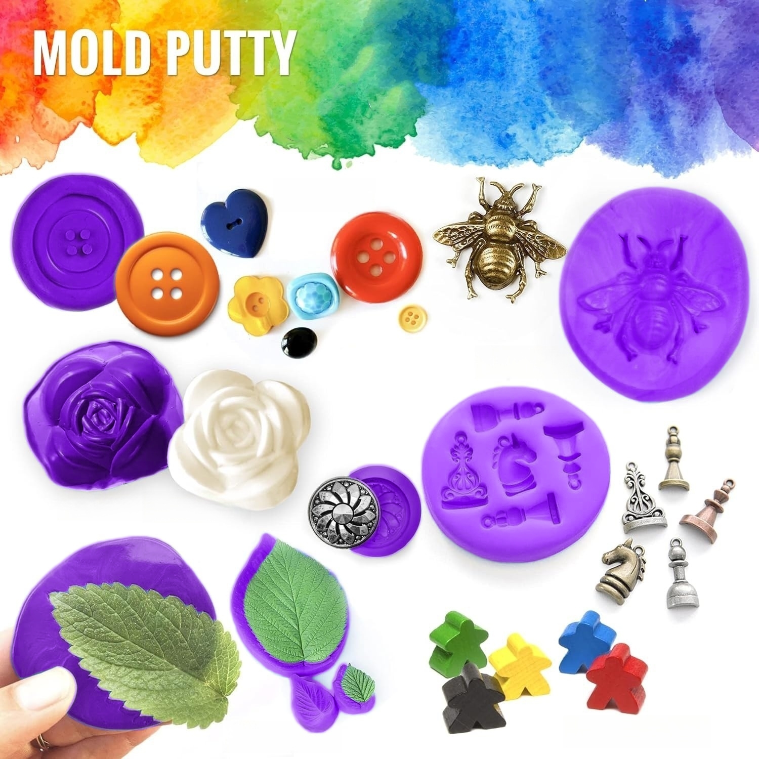 Silicone Putty - Flexible Sili - Resin Art Kit With Molds incelemesi ve fiyatı