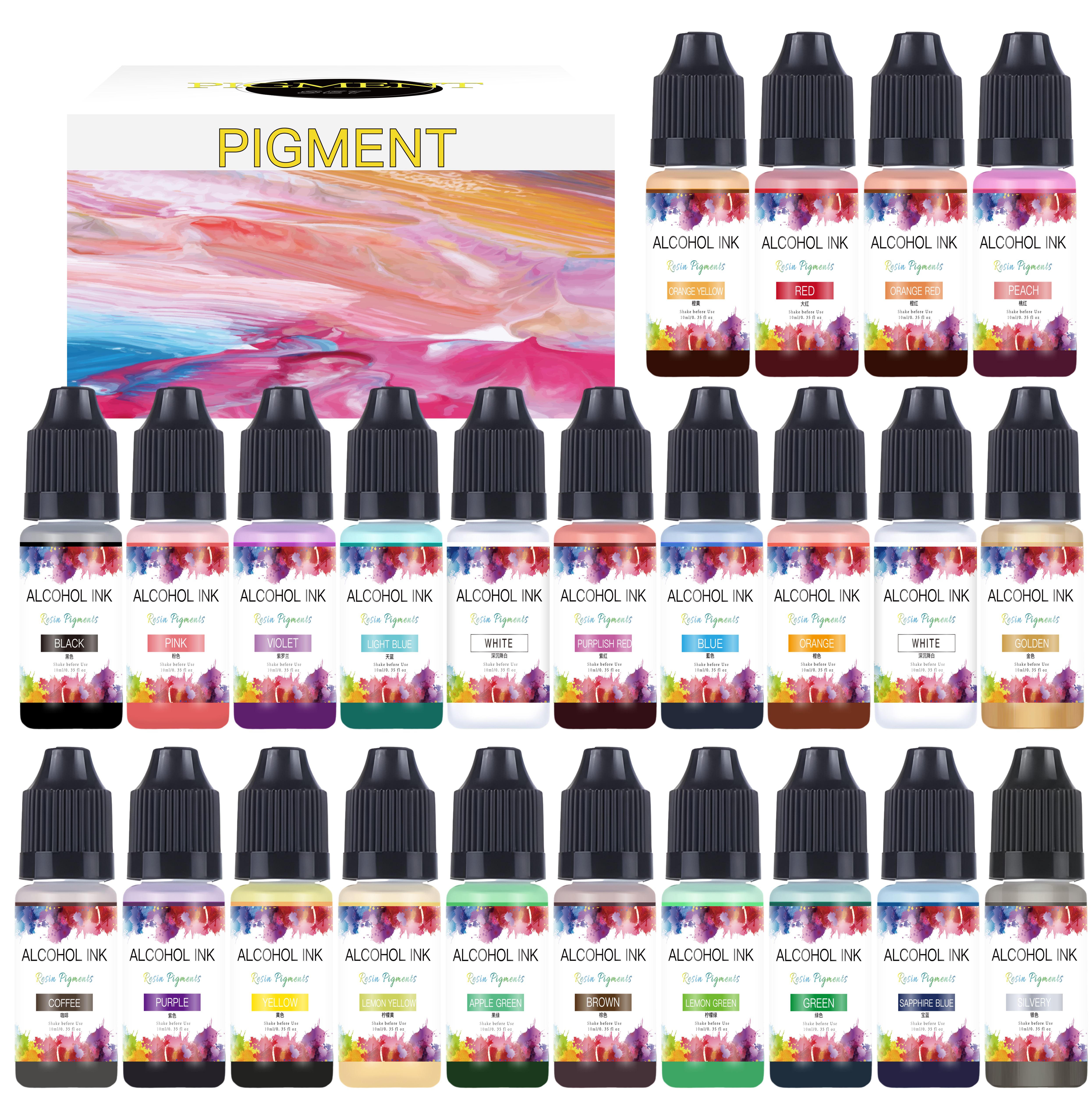 10ml Alcohol Ink Art Epoxy Res - Resin Pigment Alcohol Ink incelemesi ve fiyatı