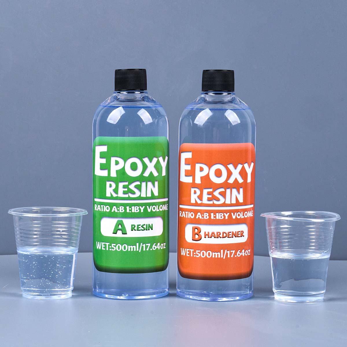 1:1 Ratio Epoxy Resin Kit Anti - Resin Art Kit With Molds incelemesi ve fiyatı