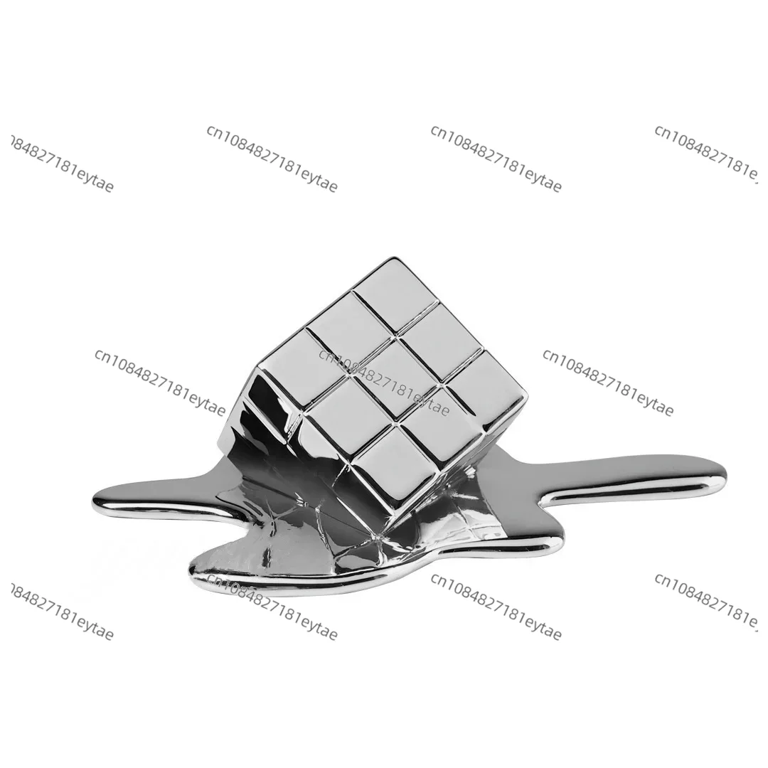 Golden Resin Geometric Cube -  - Resin Art Cube incelemesi ve fiyatı
