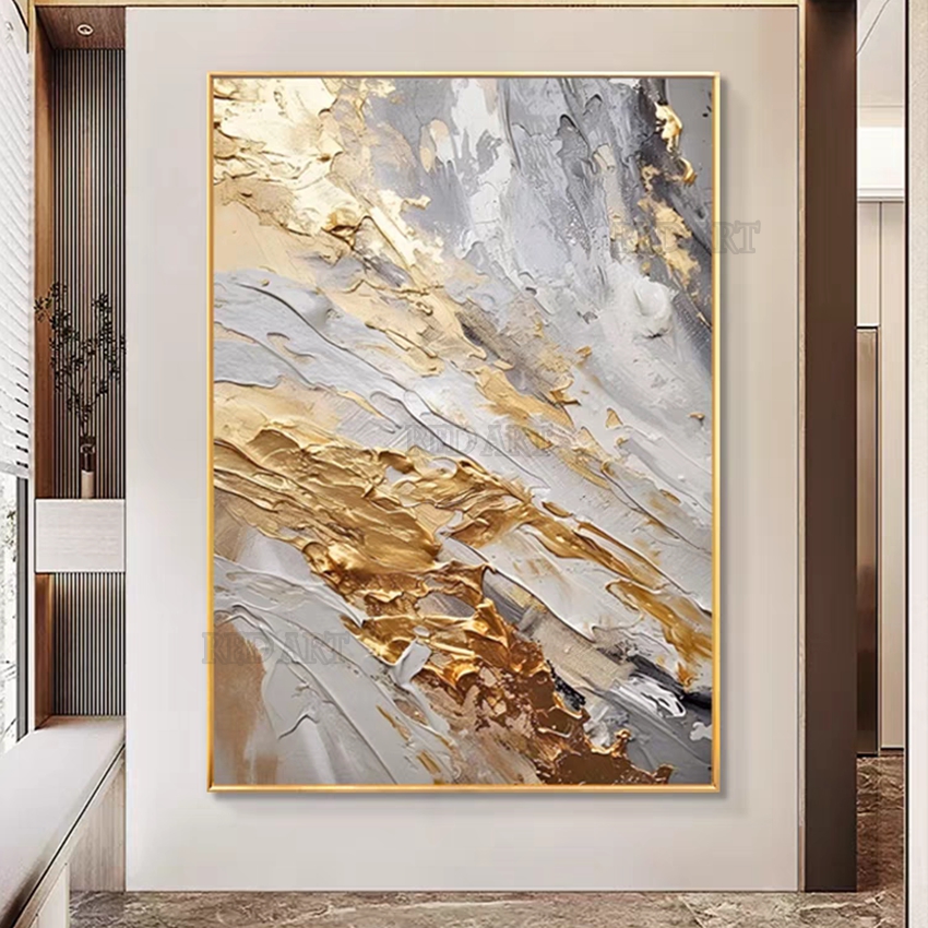 Large Size Contemporary Abstra - Resin Art On Canvas incelemesi ve fiyatı