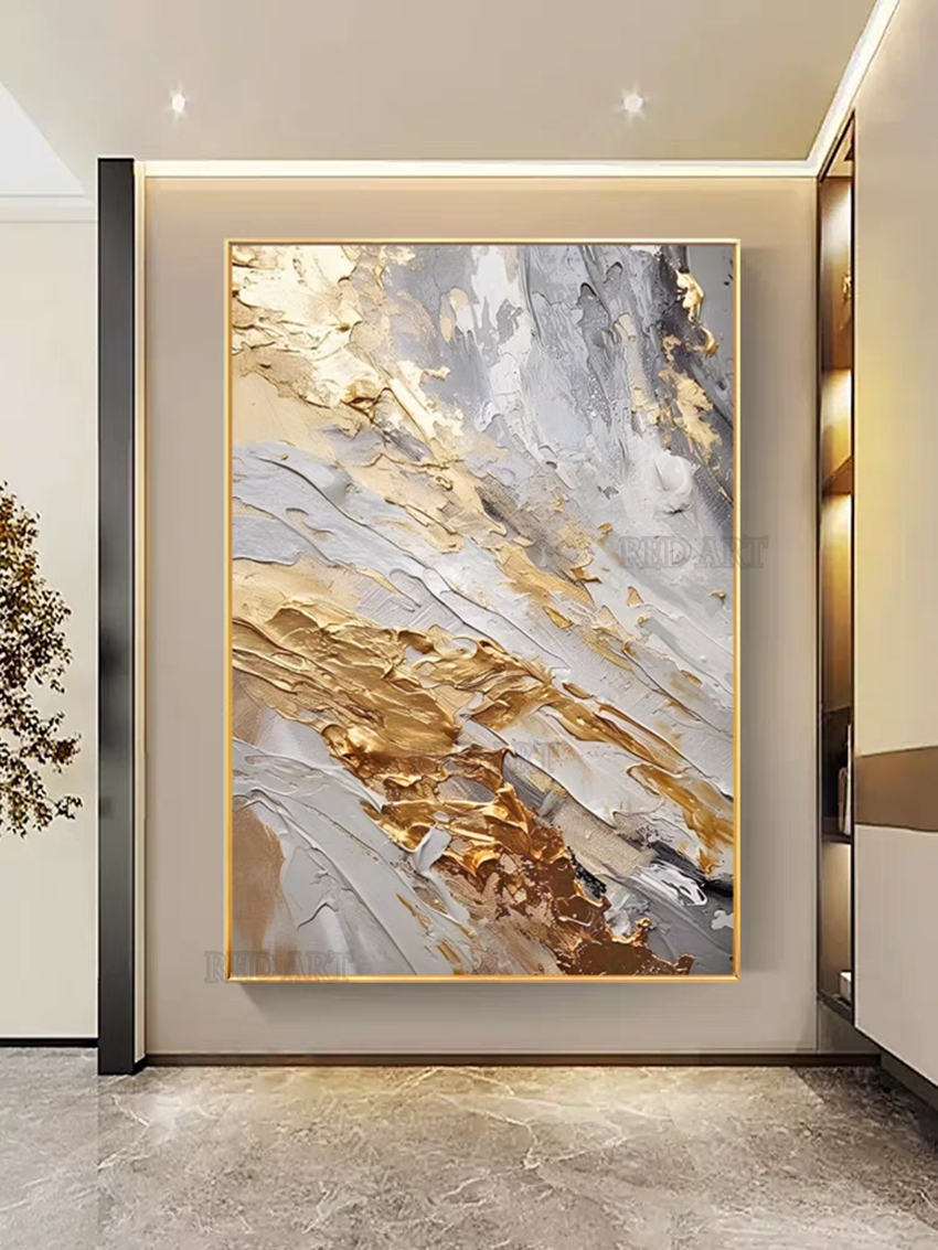 Large Size Contemporary Abstra - Resin Art On Canvas incelemesi ve fiyatı