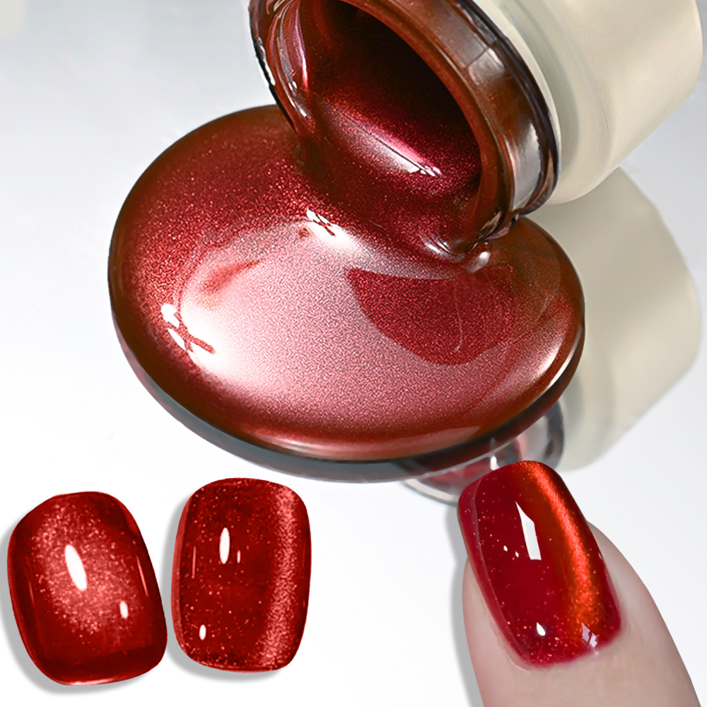 8ml Ruby Red Cat Magnetic Gel  - Resin Art Gel incelemesi ve fiyatı