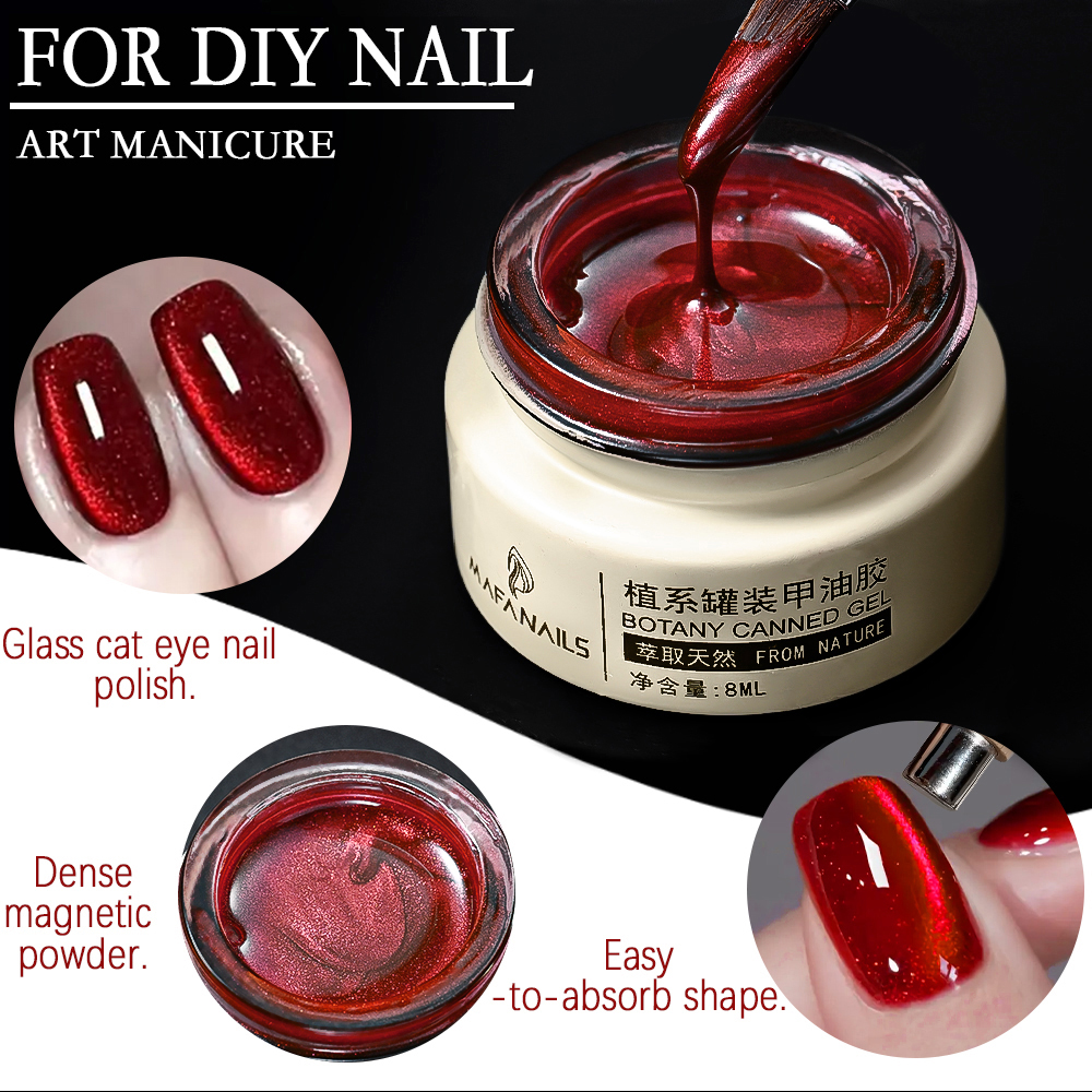 8ml Ruby Red Cat Magnetic Gel  - Resin Art Gel incelemesi ve fiyatı