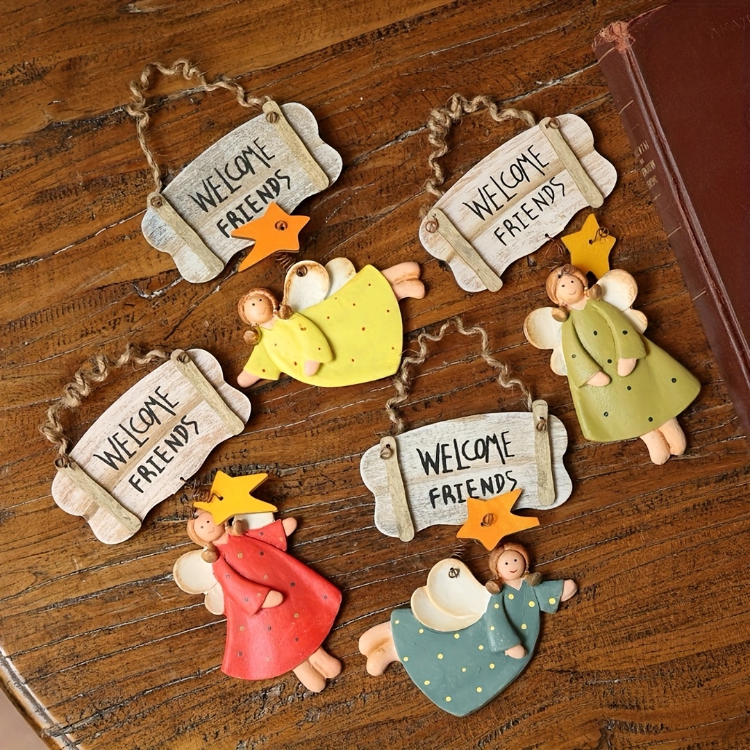 4pcs Angel Pendant Mold, Resin - Resin Art Kit With Molds incelemesi ve fiyatı