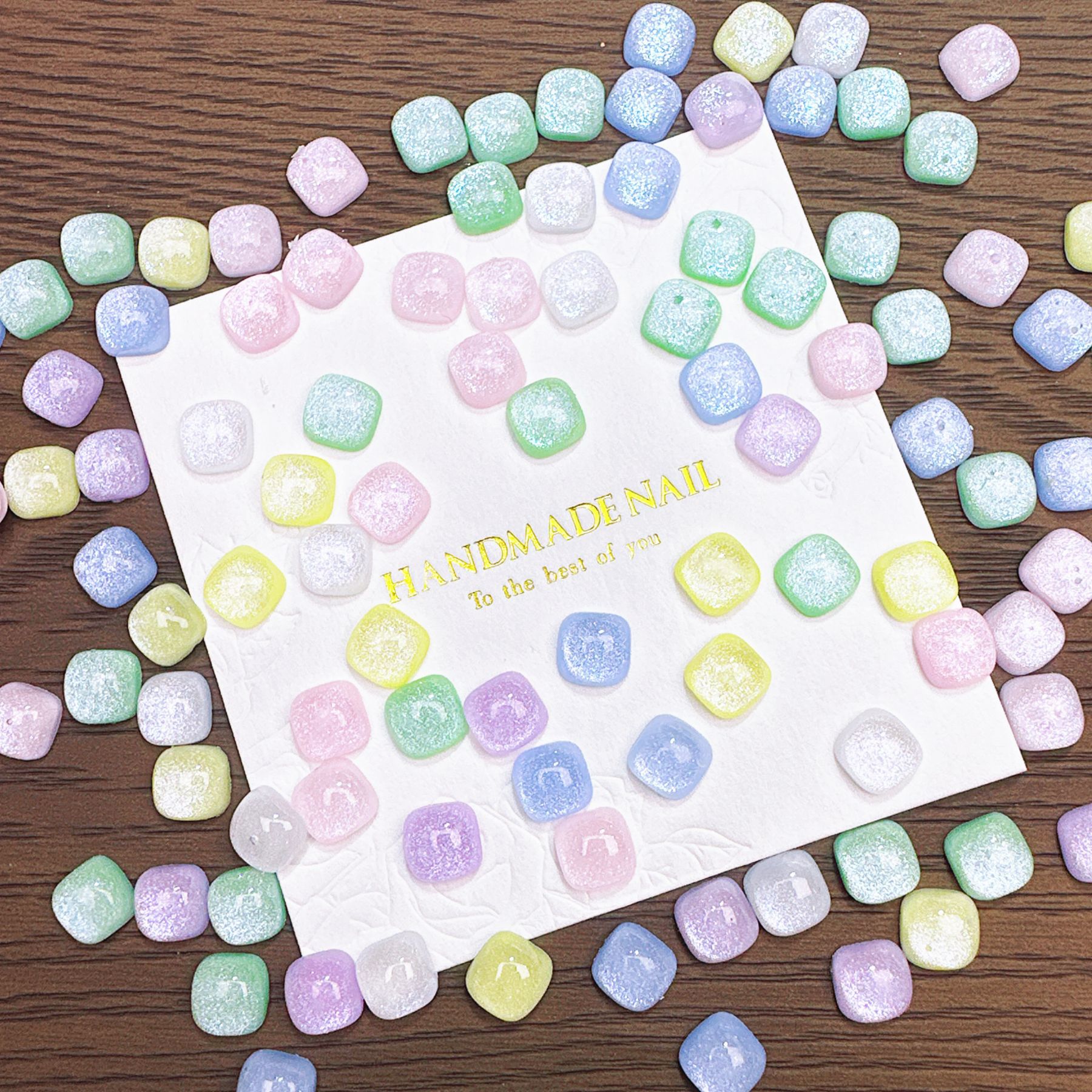 100Pcs Cat's Eye Sugar Cube Na - Resin Art Cube incelemesi ve fiyatı