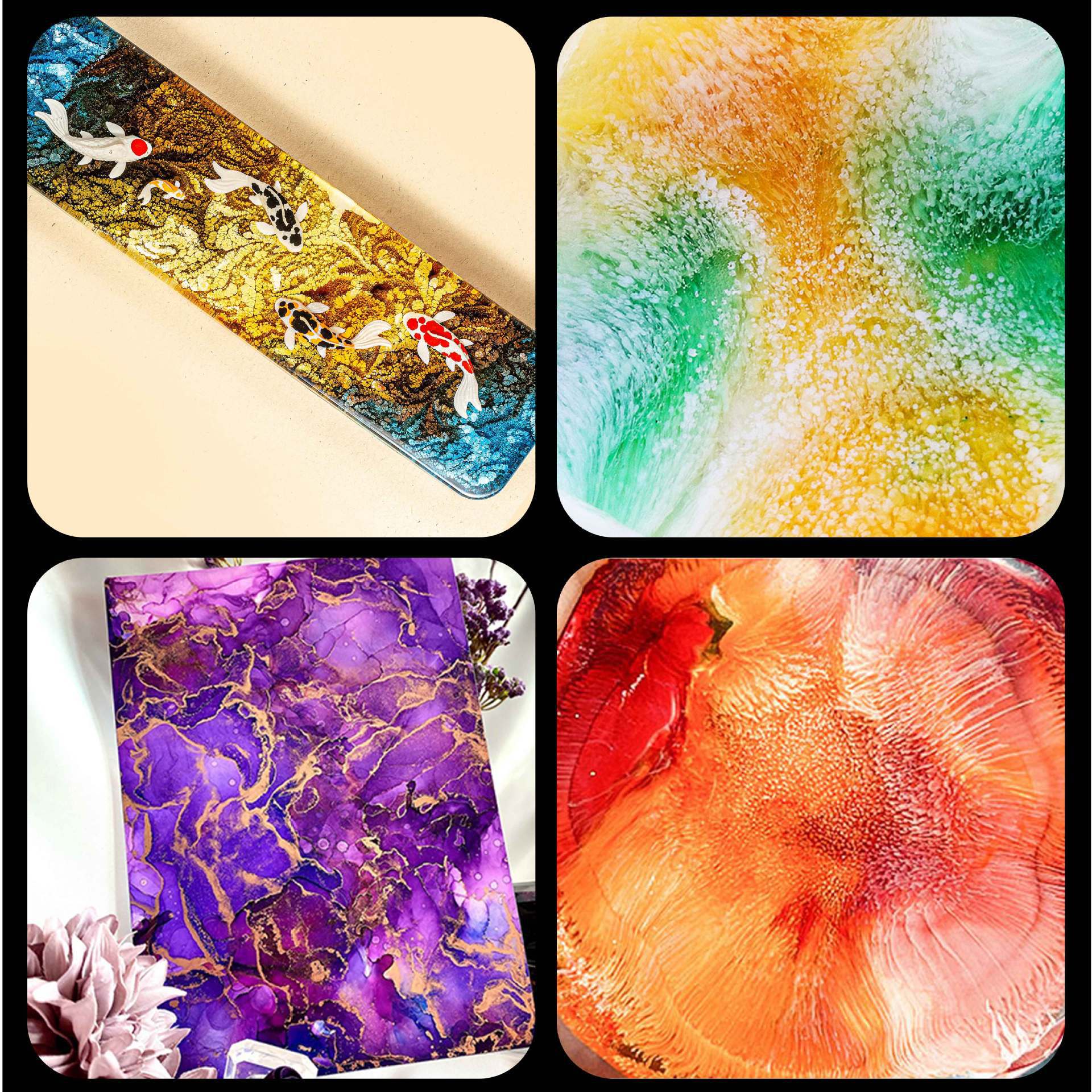 24-Color Resin Dye for Epoxy – - Resin Pigment Alcohol Ink incelemesi ve fiyatı