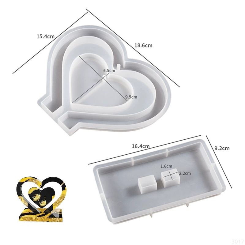 Letter Mm Epoxy Resin Silicone - Resin Art Kit With Molds incelemesi ve fiyatı