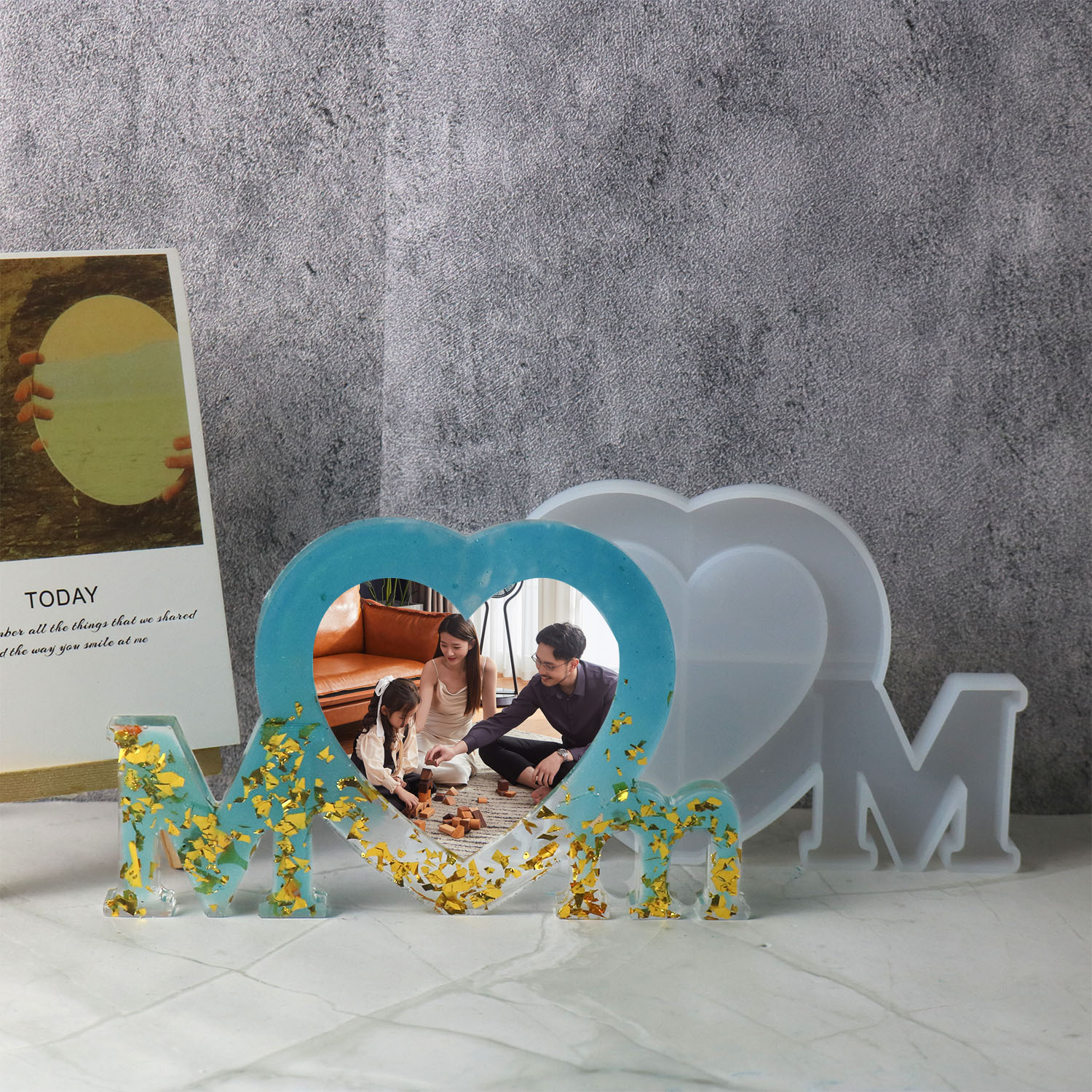 Letter Mm Epoxy Resin Silicone - Resin Art Kit With Molds incelemesi ve fiyatı