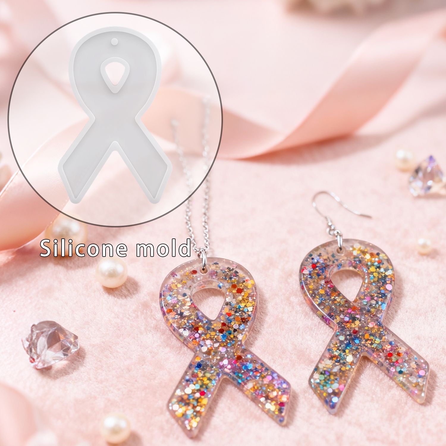 DIY Ribbon Earring Resin Molds - Resin Art Kit With Molds incelemesi ve fiyatı