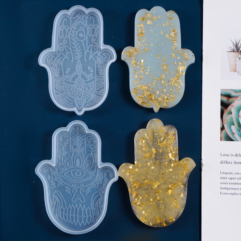 1 Pcs DIY Coaster Hand of Fati - Resin Art Mold incelemesi ve fiyatı