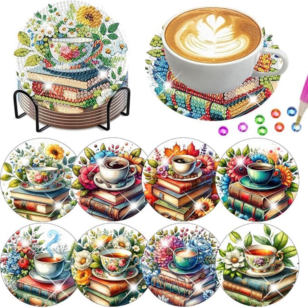 8PCS/DIY Diamond Art Painting  - Resin Art Guide Book incelemesi ve fiyatı