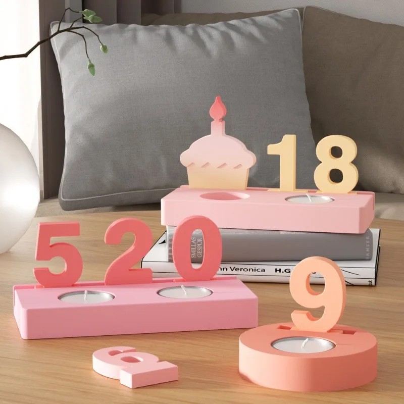 2pc Birthday Cake Silicones Mo - Resin Art Mold incelemesi ve fiyatı