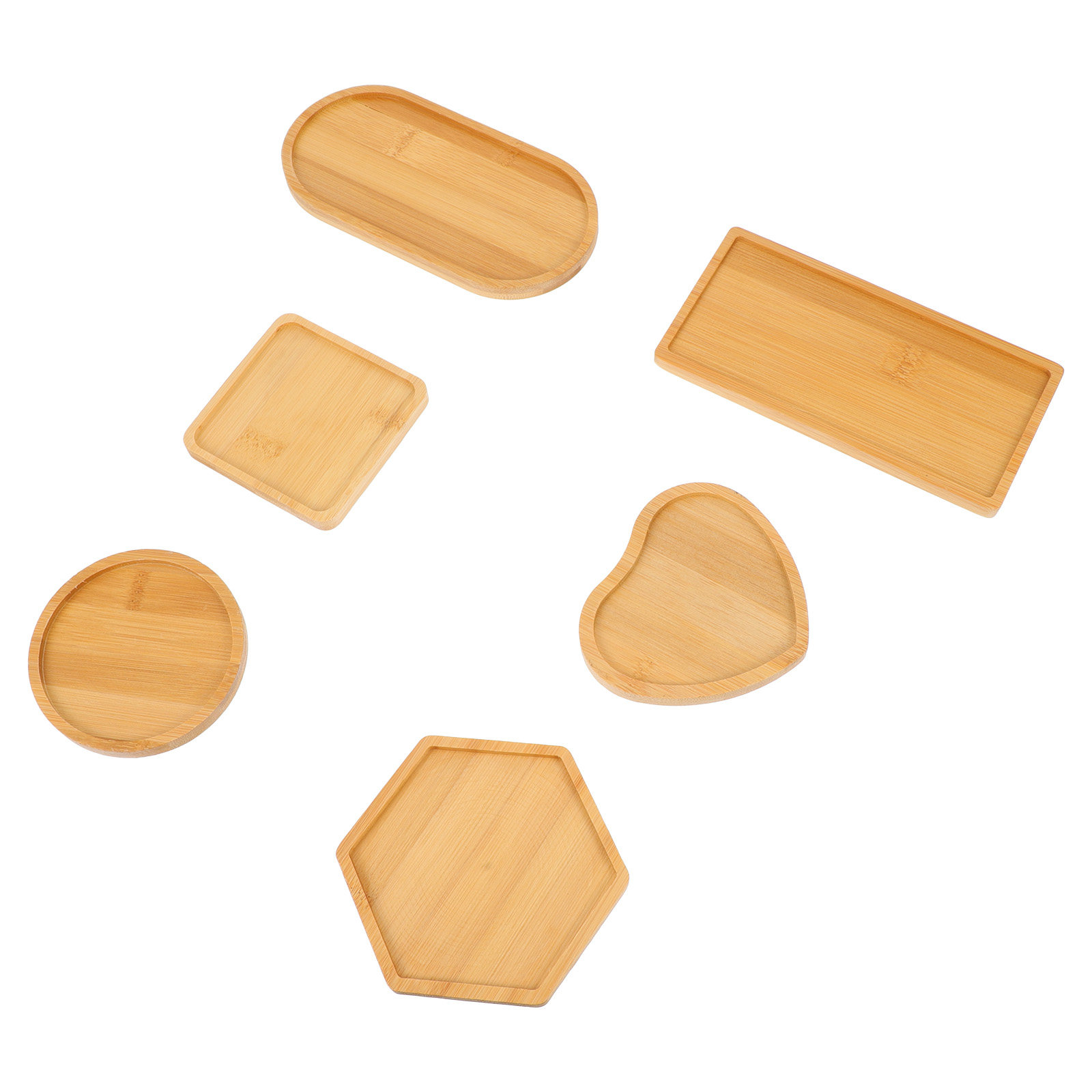 6Pcs Wooden Tray DIY Mold for  - Resin Art Ocean incelemesi ve fiyatı