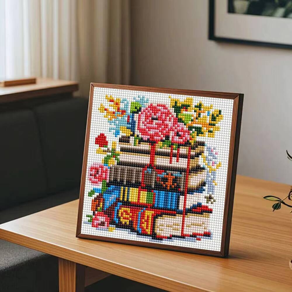 12Pcs Landscape Diamond Painti - Resin Art Guide Book incelemesi ve fiyatı
