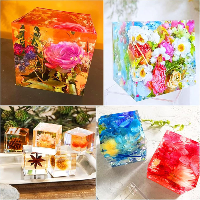Cube Resin Mold, Clear Silicon - Resin Art Cube incelemesi ve fiyatı