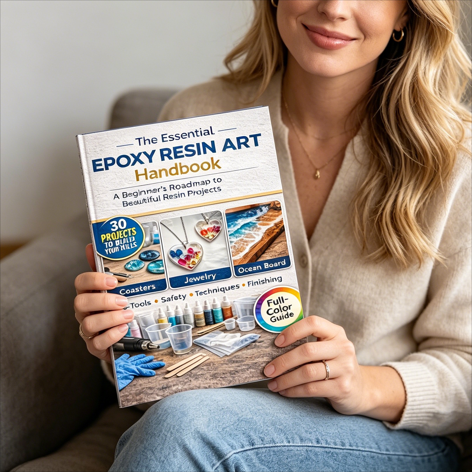 Epoxy Resin Art Book Guide for - Resin Art Guide Book incelemesi ve fiyatı