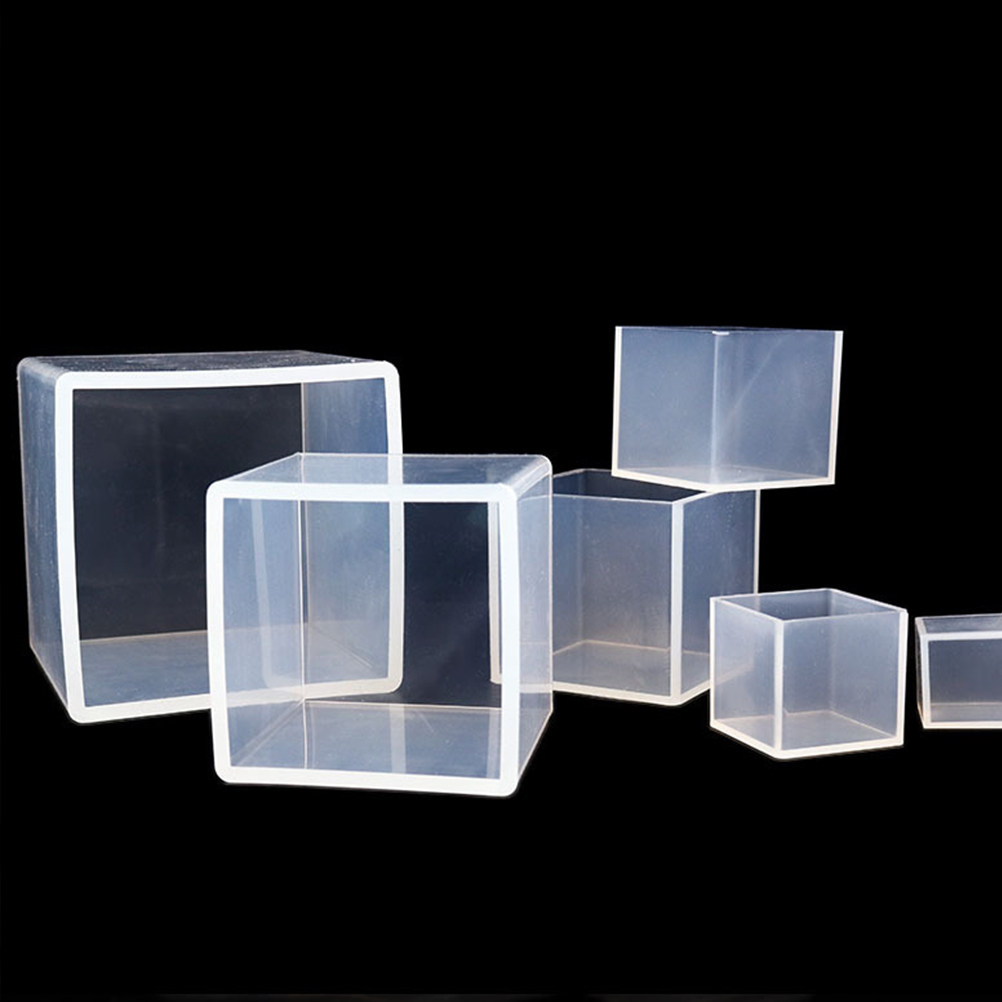 5Pcs DIY Cube Mold Silicone Sq - Resin Art Cube incelemesi ve fiyatı
