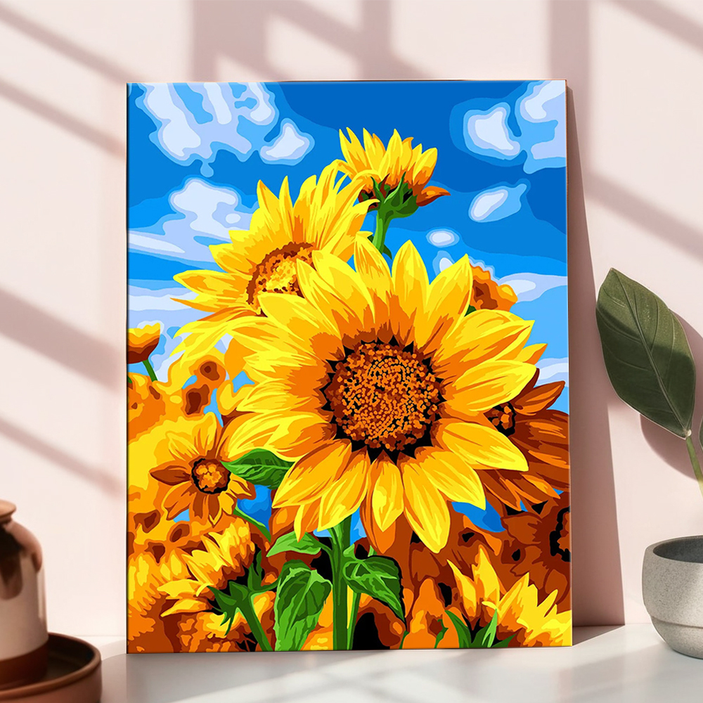 HUACAN Diy Oil Painting By Num - Resin Art On Canvas incelemesi ve fiyatı