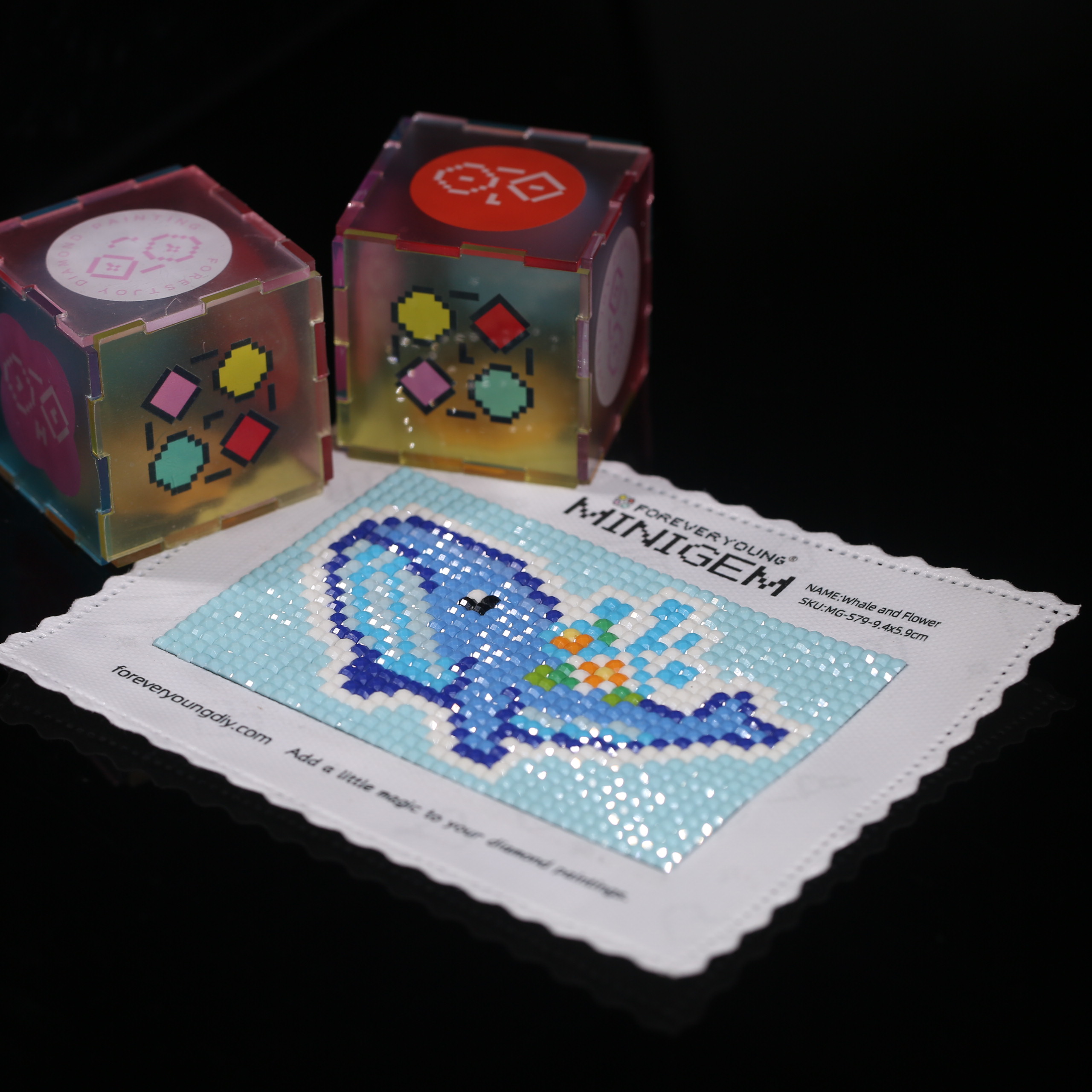 Minigem®: Whale and Flower 9.4 - Resin Art Ocean incelemesi ve fiyatı