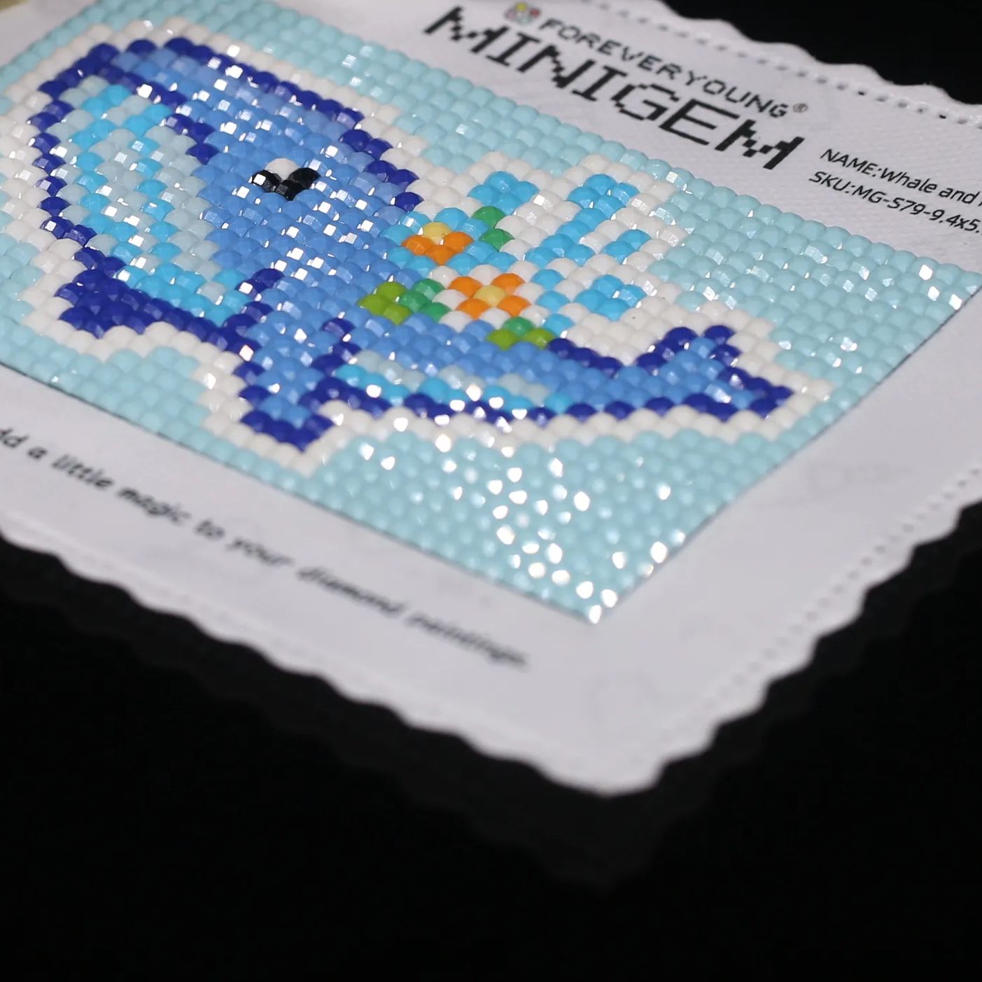 Minigem®: Whale and Flower 9.4 - Resin Art Ocean incelemesi ve fiyatı