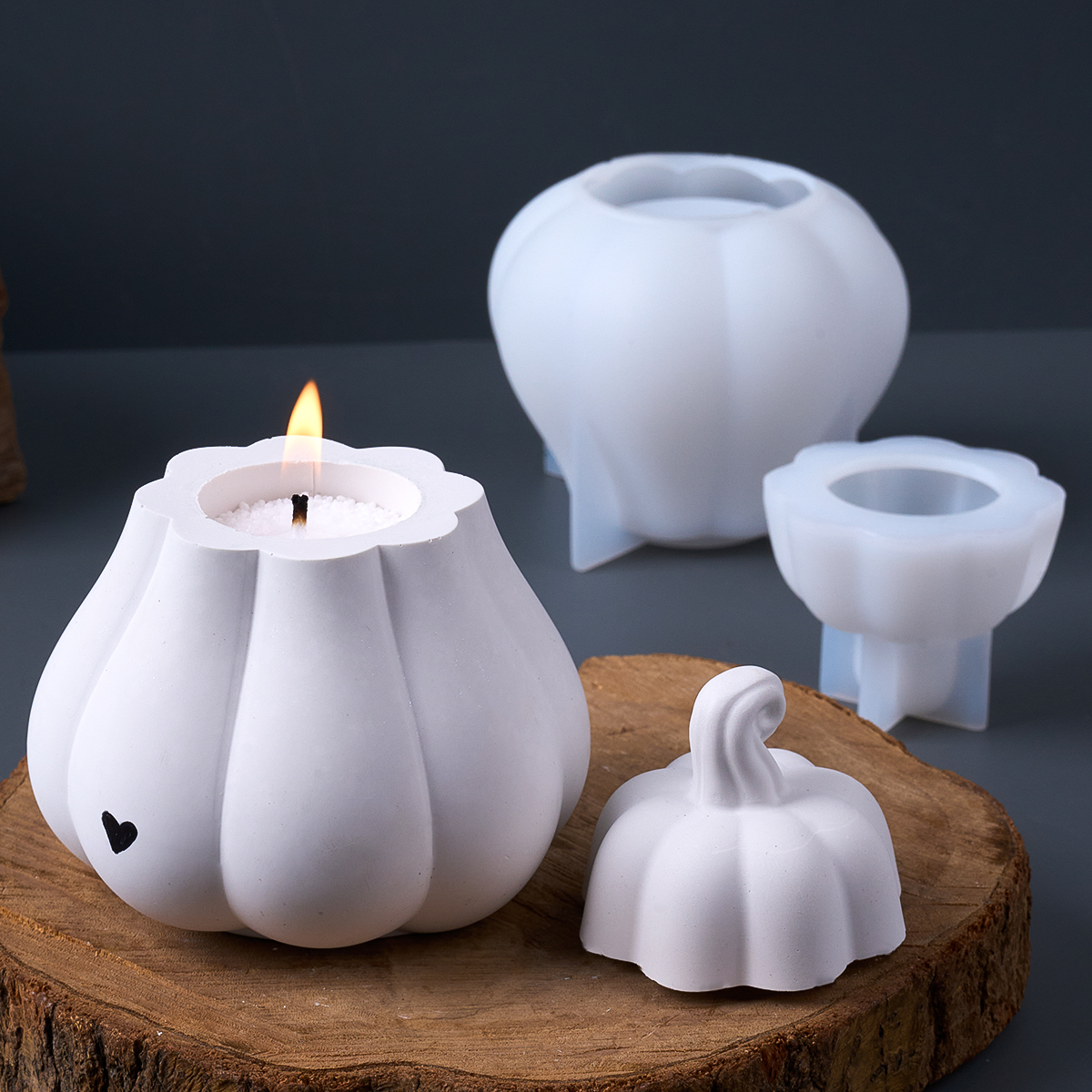 DIY Pumpkin Storage Box Silico - Resin Art Kit With Molds incelemesi ve fiyatı