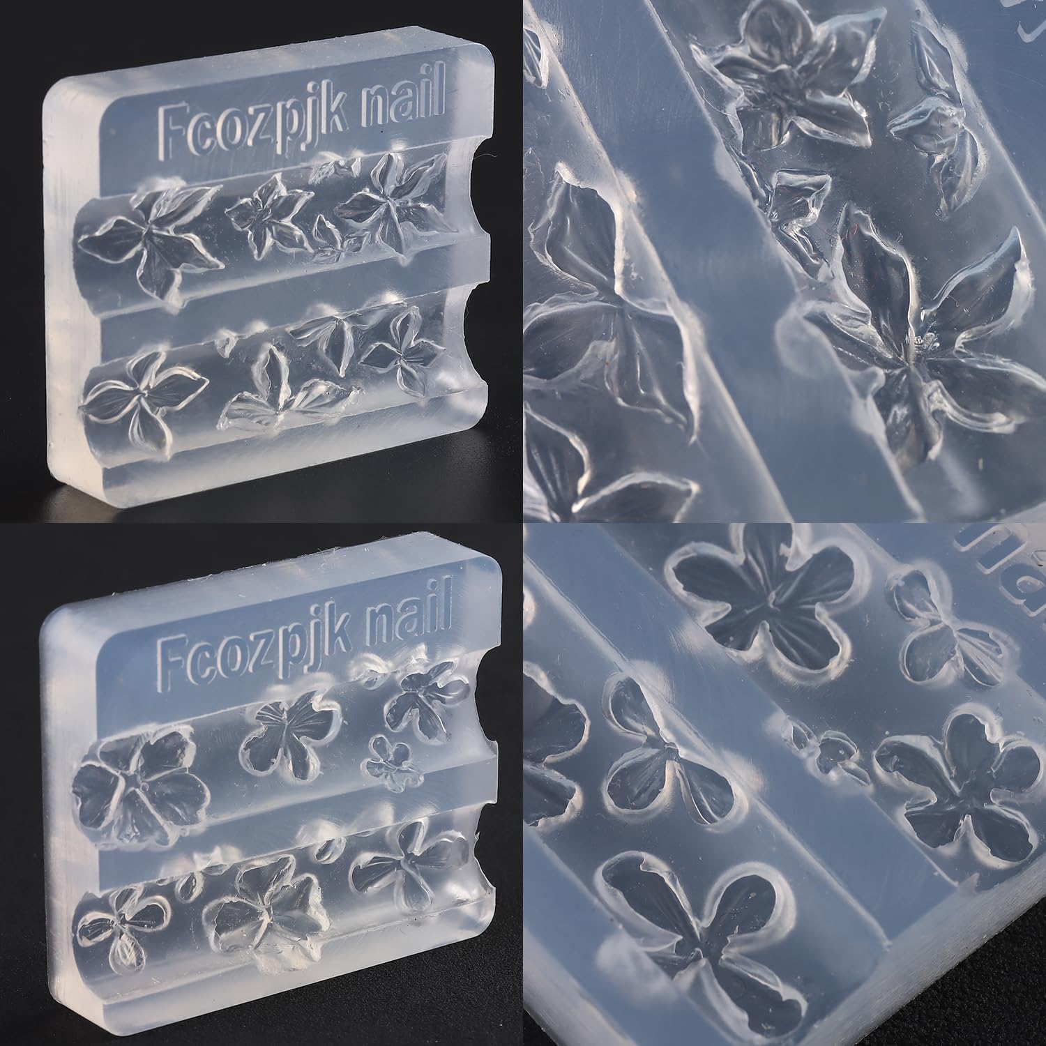 Silicone Nail Art Molds, 2PCS  - Resin Art Images incelemesi ve fiyatı