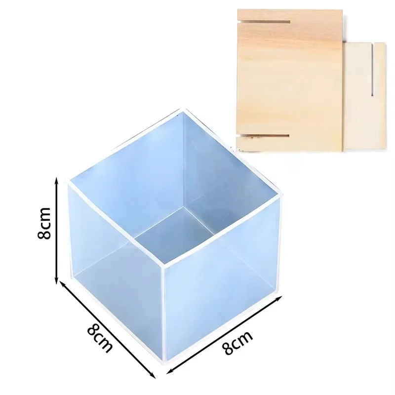 Clear Silicone Cube Molds Larg - Resin Art Cube incelemesi ve fiyatı