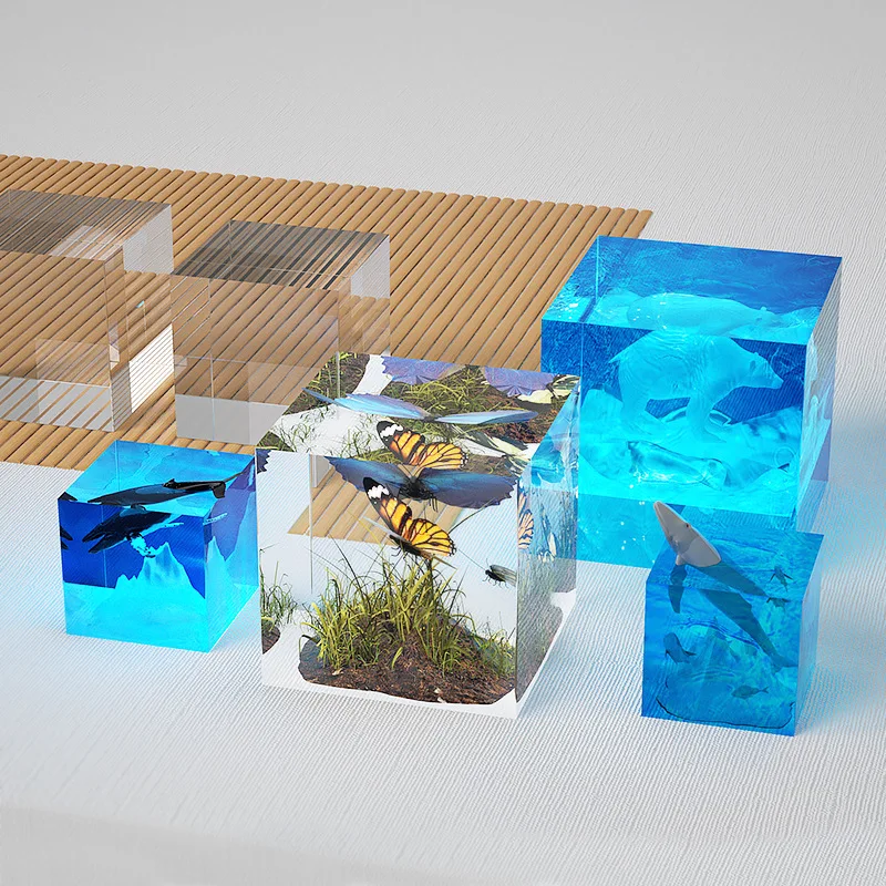 Clear Silicone Cube Molds Larg - Resin Art Cube incelemesi ve fiyatı