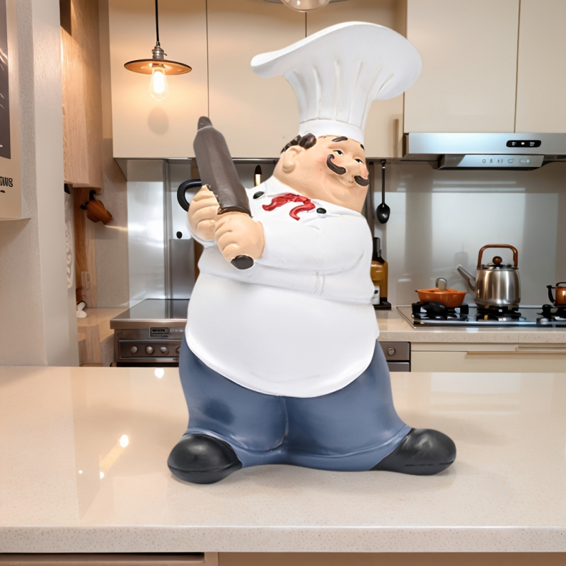 Mustache Chef-Chef Resin Statu - Resin Art Ocean incelemesi ve fiyatı