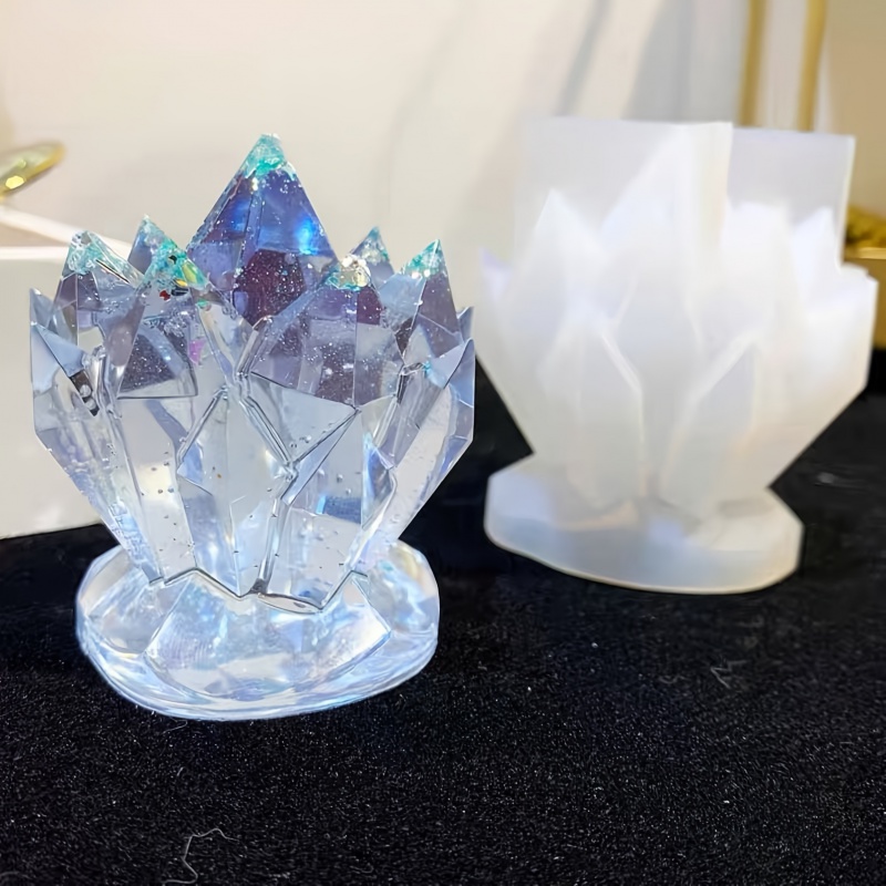 1pcCrystal Cluster Decorative  - Resin Art Mold incelemesi ve fiyatı
