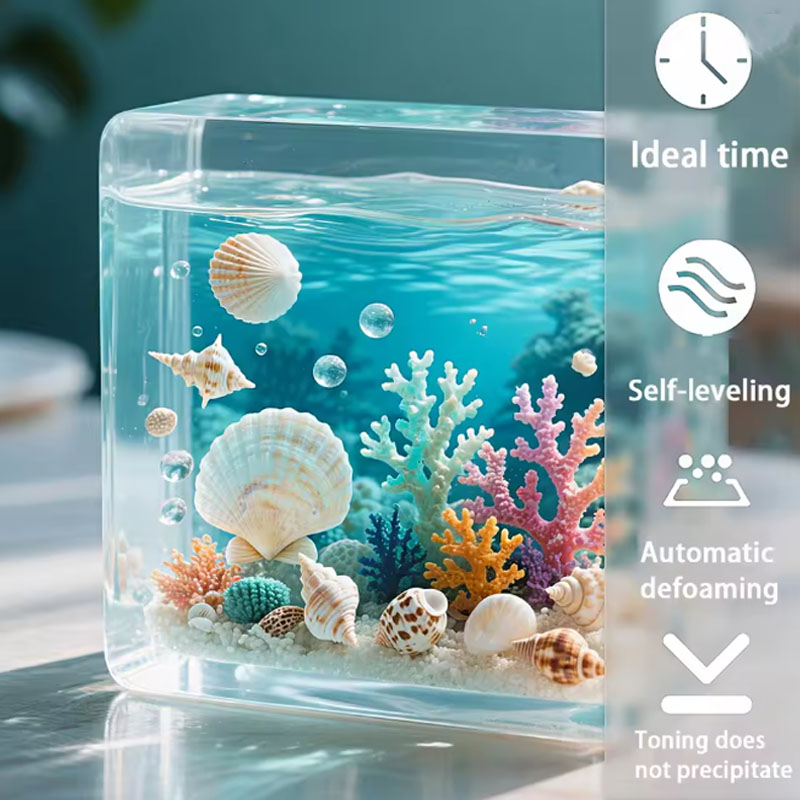 1:1 AB Epoxy Resin Glue Kits 5 - Resin Art Kit With Molds incelemesi ve fiyatı