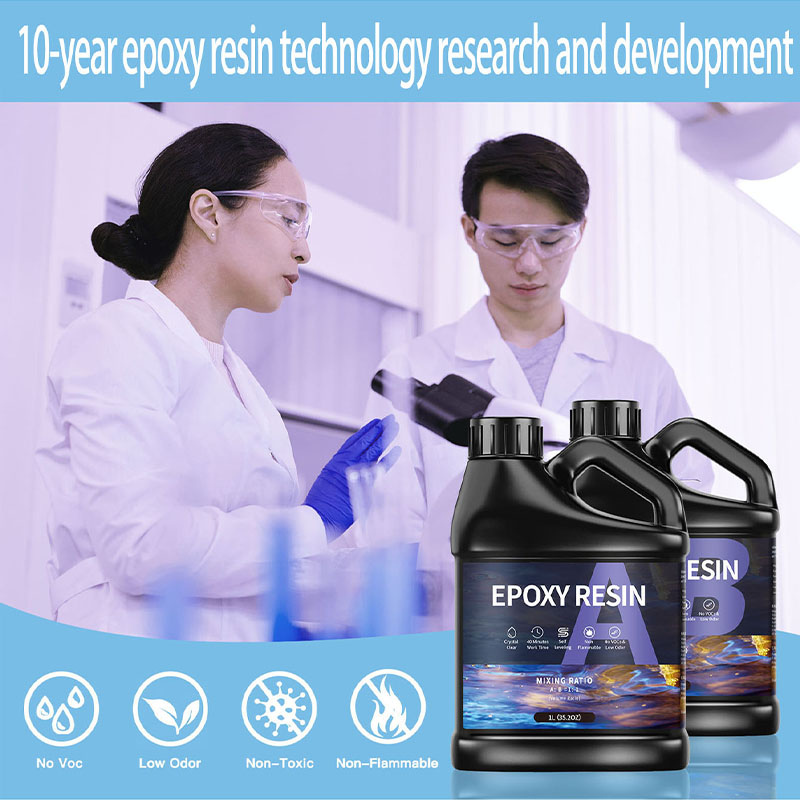 1:1 AB Epoxy Resin Glue Kits 5 - Resin Art Kit With Molds incelemesi ve fiyatı